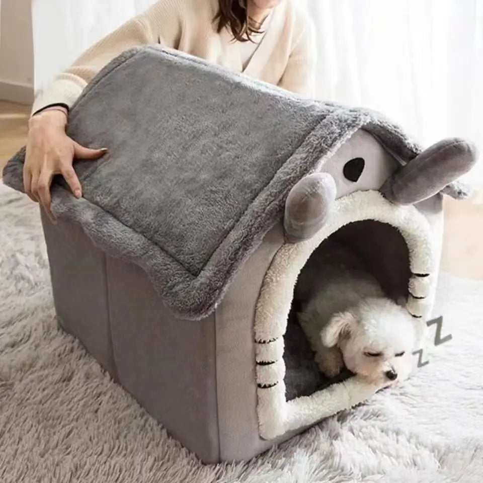 House Style Pet Bed for Small Dogs & Cats